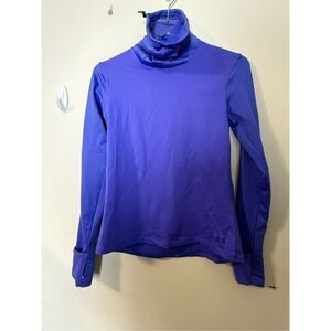 Under Armour Women's UA INFRARED UP PACE FUNNEL Fitted Long Sleeve Purple 137585